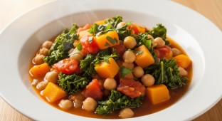 Vegan Oregano Chickpea and Vegetable Stew