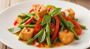 Fiery Tofu with Vegetables