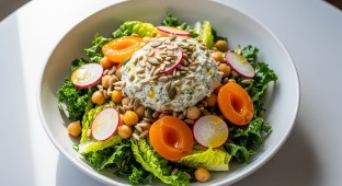 Vegetarian Herb Passion Salad