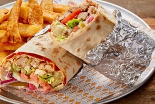 Chicken Shawarma Wrap Meal