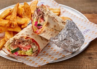 Tri Tip Shawarma Wrap Meal
