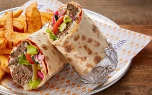 Kefta Kebab Wrap Meal