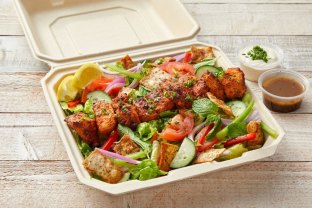 Chicken Kebab Salad (Gluten-Free)