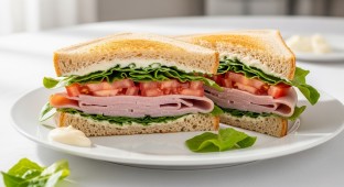 Gluten Free Ham Sandwich