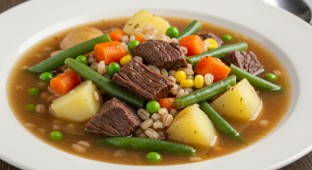 Beef Garden Soup