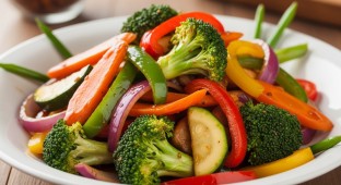 SOY FREE Vegetable Stir Fry