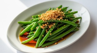 SOY FREE Greens Beans With Peanut