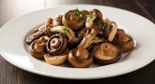 SOY FREE Sauteed Mushrooms