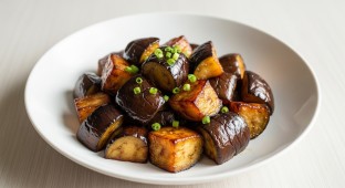 SOY FREE Sauteed Eggplant