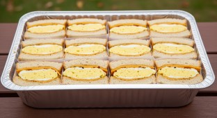 Vegan Egg Sandwich (Gluten Free)