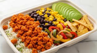 Soyrizo Burrito Bowl | Black Beans | NO Tomato