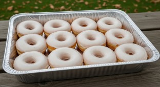 Vegan Vanilla Glazed Donuts