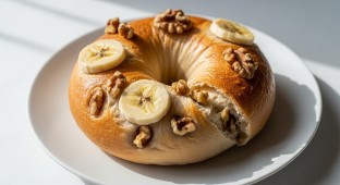 Banana Nut Bagel