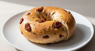 Sun Dried Tomato Bagel