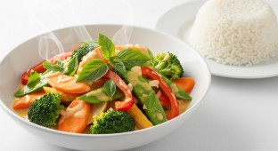 Jain Friendly Coconut Cream Mixed Vegetables