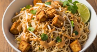 Jain Friendly Tofu Pad Thai