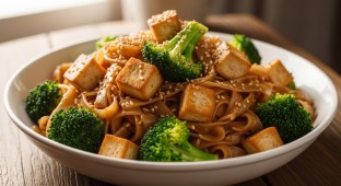 Jain Friendly Tofu Pad See Ew