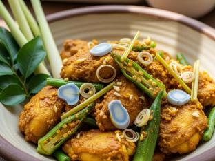 Dry Curry Chicken