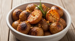 Rustic Roasted Potatoes with Rosemary