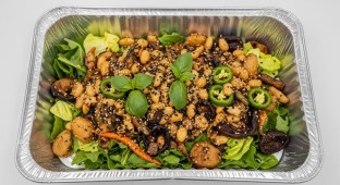 Ginger Salad with Cabbage