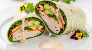 Farm Turkey Avocado Wrap