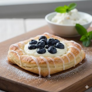 Mini Blueberry Cheese Danish