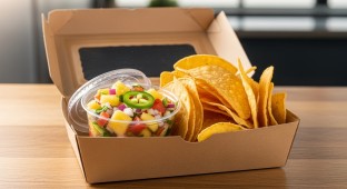 Pineapple Pico de Gallo & Tortilla Chips