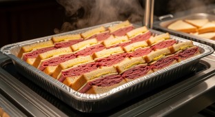 Gluten Free Corned Beet (extra Lean) Imported Swiss Cheese, Dijon Mustard