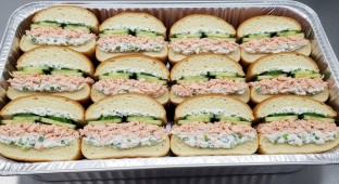 Smoked Salmon Sandwich