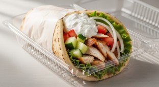 Individual Chicken Gyro Wrap