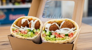 Individual Falafel Wrap