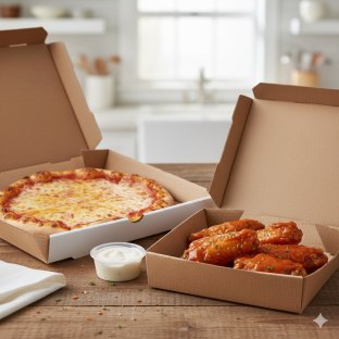 Personal Cheese Pizza and Boneless Mild Buffalo Wings