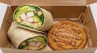 Cleopatra Wrap (NO Tomatoes) | Salted Caramel Cookies