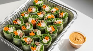 Thai Beef Spring Rolls