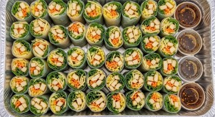 Fresh Tofu Spring Rolls