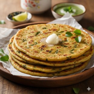 Menthi Paratha