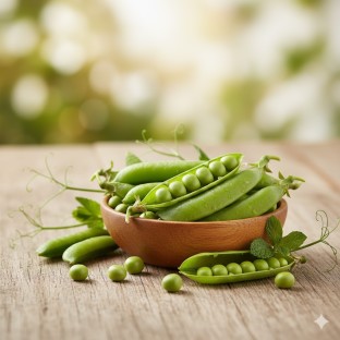 Organic Green Peas