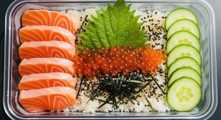 Salmon Donburi