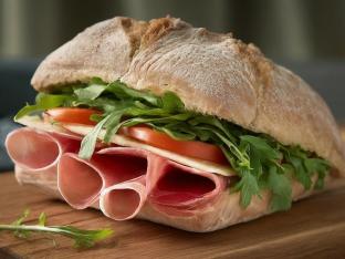Gluten-Free Italian Combo Sandwich (No Mayo)