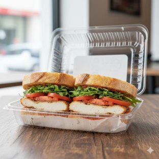 Individual Herb Crusted Chicken Sandwich (No Mayo)