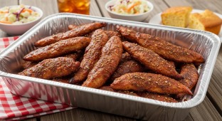 Southern BBQ Vegan Chicken Strips