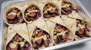 Dairy Free Steak Wraps