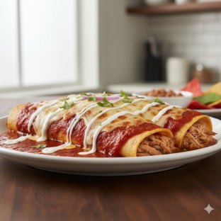 Carnitas Enchiladas