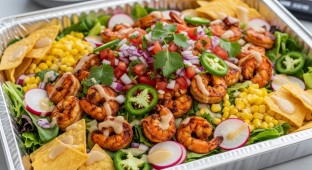 Shrimp Taco Salad