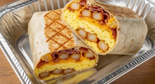 Breakfast Burrito - Bacon