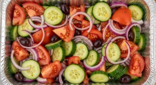 Cucumber and Tomato Salad