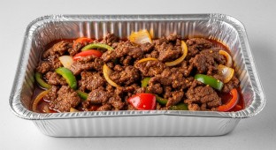 Stir Fried Beef Chilli with Semi Gravy