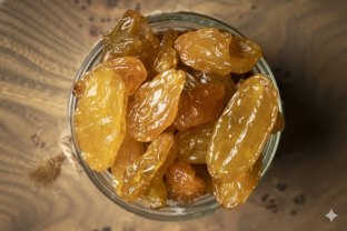 Pickled Golden Raisins
