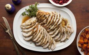 Roasted and Sliced Chicken Breast