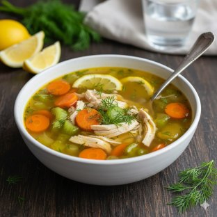 Gluten Free Chicken Soup (No Couscous)